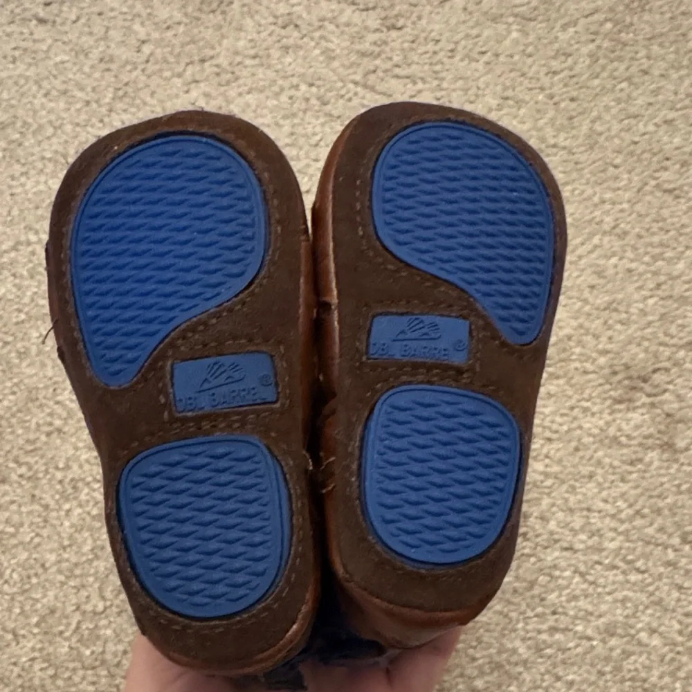 Baby Buckers Dbl Barrel Blue and Brown Boots - Size 1 - Picture 4 of 9